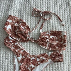 Abercrombie & Fitch Floral Bikini Top